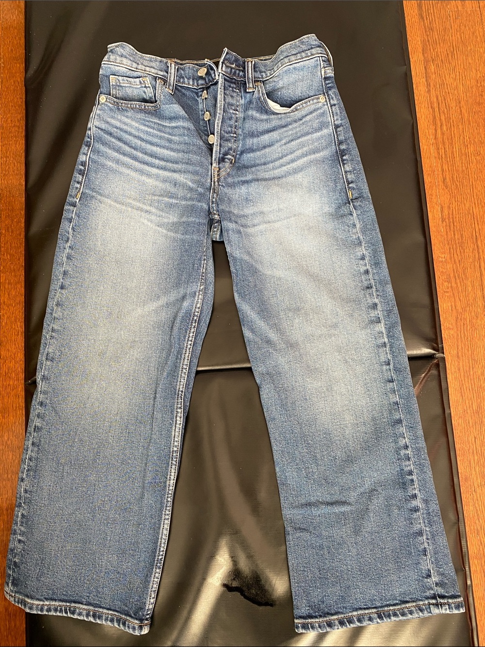 Banana Republic Light Blue Relaxed Straight Jeans